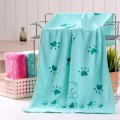Kids Baby Animal Heart Print Bath Towel Cute Towel Baby Cartoon Absorbent Drying Swimwear Baby Cotton Kids Towels 2020