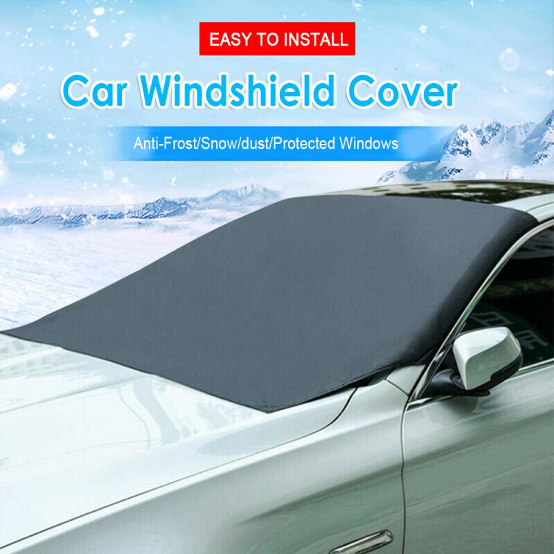 Magnet Car Windshield Full Cover Sun Shade Protector Winter Snow Ice Dust Frost Guard UV Shade Waterproof Cover Universal