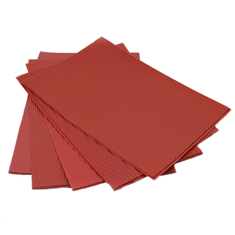 Best 5Pcs/Lot Scale Model Building Material Pvc Sheet Tile Roofs in Size 210X300Mm for Architecture Layout