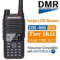 BAOFENG DM-860 Digital Walkie Talkie slot TierI II tier2 Dual Band Repeater Compatible for DMR portable Radio Upgrade DM-1801