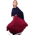 3 In 1 Breastfeeding Nursing Covers Baby Car Seat Canopy Cover Nursing Scarf Cover Up Apron Shawl Cape