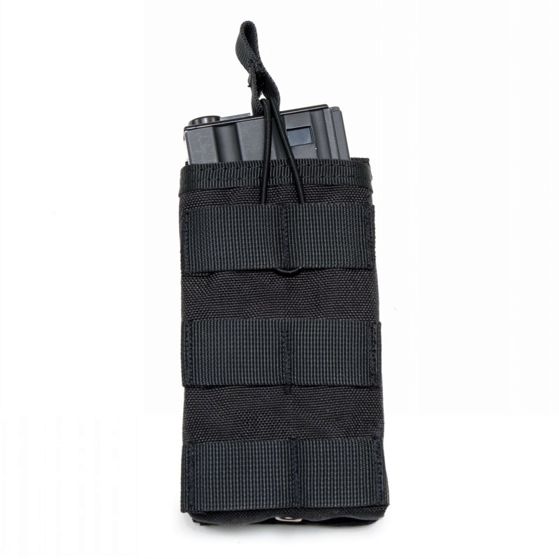 CQC 1000D Nylon Single Open-Top FAST AK AR M4/M16 MOLLE Tactical Magazine Pouch Military Airsoft Paintball Hunting Mag Bag