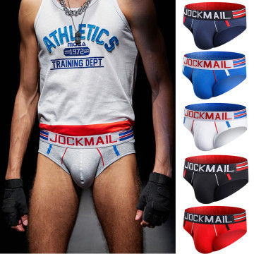 Male Boxers Men's Sexy Underwear Briefs Trendy Personality Brand Youth Half-Pack Hip Pants Panties Underpants Boxers for Male