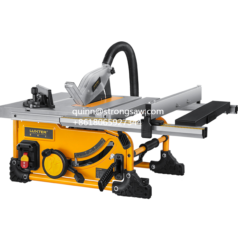 8-Inch Dust-Free Wood Cutting Machine Small Mechanical Desktop Portable Woodworking Sliding Table Saw