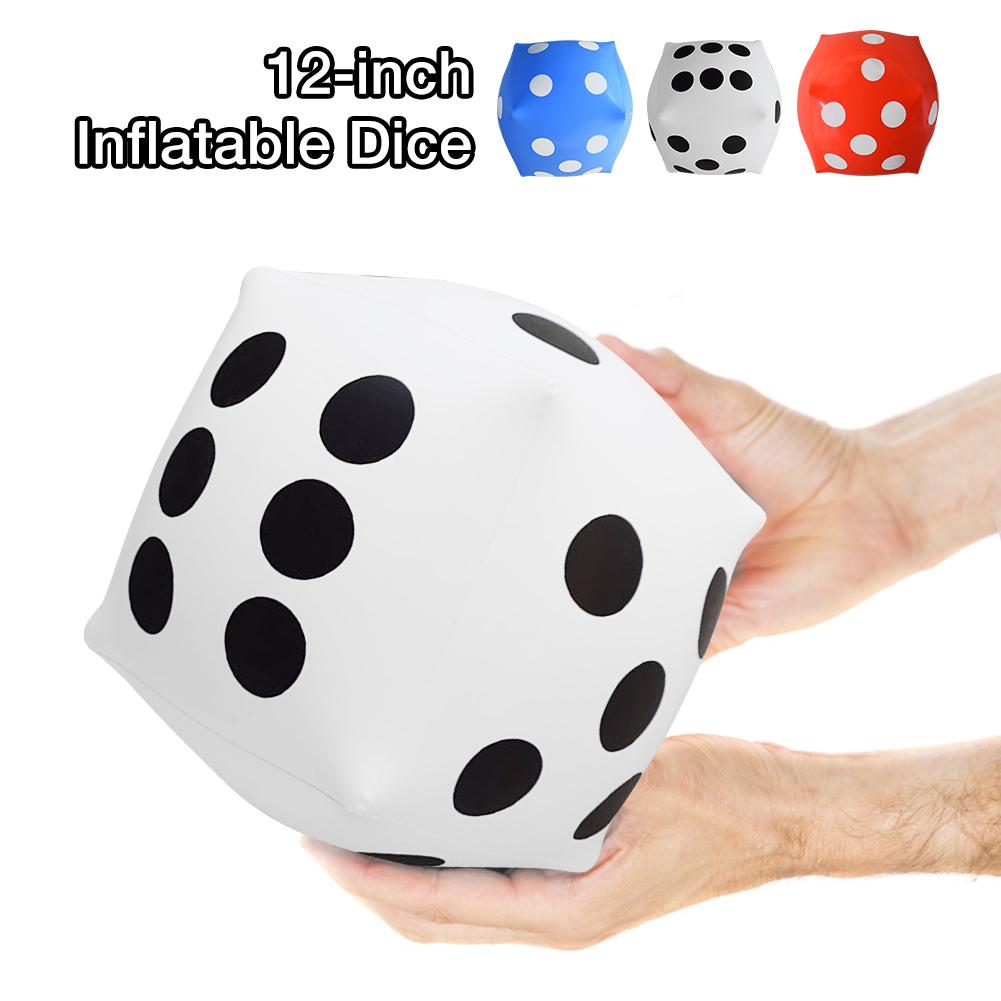Dice Educational toys 30cm Child toy inflatable Dice Jumbo Large Inflatable Dice Dot Diagonal Toy Party Air