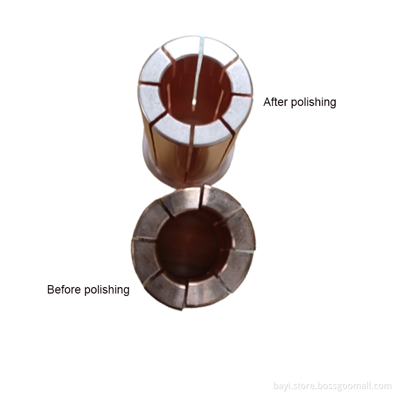 Copper alloy product surface polishing machine