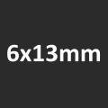 6x13 mm