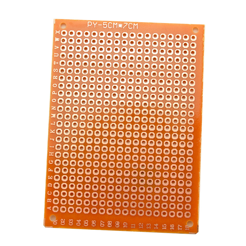 5Pcs/lot Universal PCB Board 5*7 5*7 cm 2.54mm DIY Prototype Paper Printed Circuit Panel 5x7cm 50x70mm