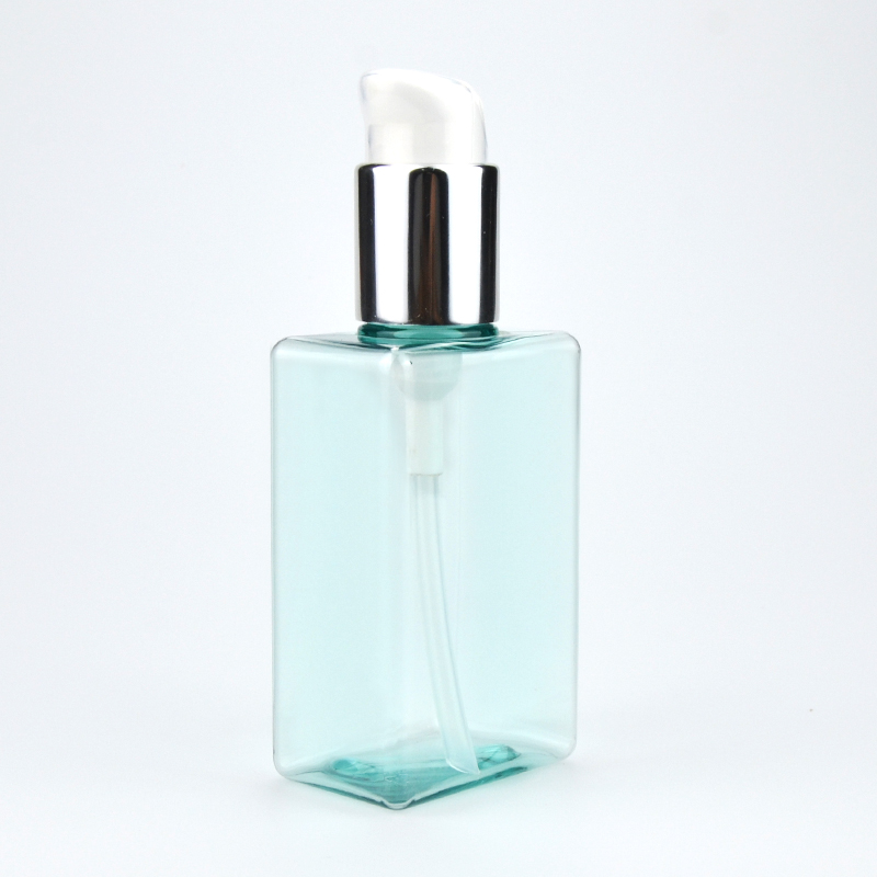 1020a 3 150ml Square Pet Bottle With Pump