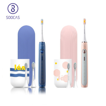 SOOCAS X5 Electric Toothbrush Rechargeable Smart Sonic Toothbrush Automatic Ultrasonic Tooth Brush Teeth Cleaning 12 modes IPX7