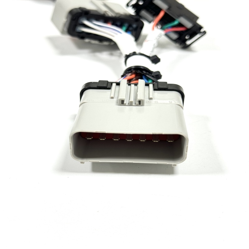 OBDII 16Pin Female Y Splitter Cable to OBD Male with 14Pin Connector, Diagnostic Adapter Harness