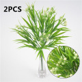 2pcs Spring Grass 35cm Artificial Flowers Hot New Fashion High Quality