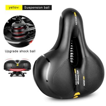 New Big Ass Saddle Bicycle Seat Bicycle Saddle With Highlight Reflective Riding Equipment Accessories Bicycle Parts