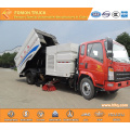 HOWO multifunctional airport runway sweeper truck