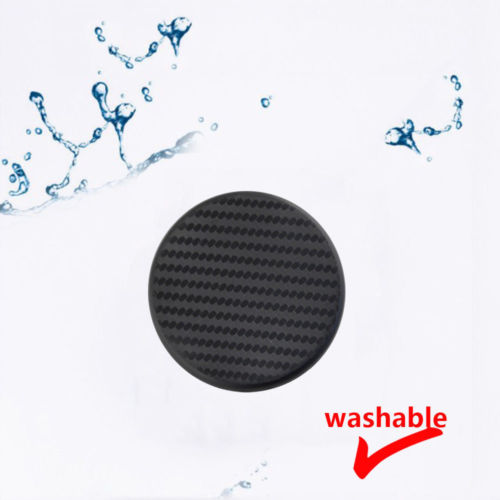 2pcs Black Rubber Car Water Cup Insert Holder Mat Pad Fit For Car Anti-Slip Mat