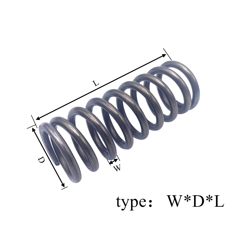 Custom wire diameter 5.0mm spring steel compression spring