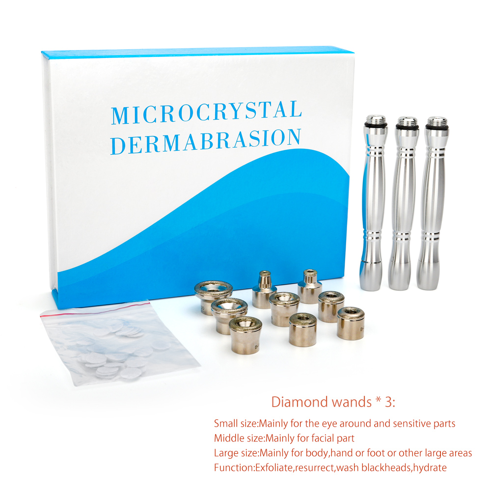 3 in1 Diamond Microdermabrasion Dermabrasion Machine Water Spray Exfoliation Beauty Machine Removal Wrinkle Facial Peeling Tools
