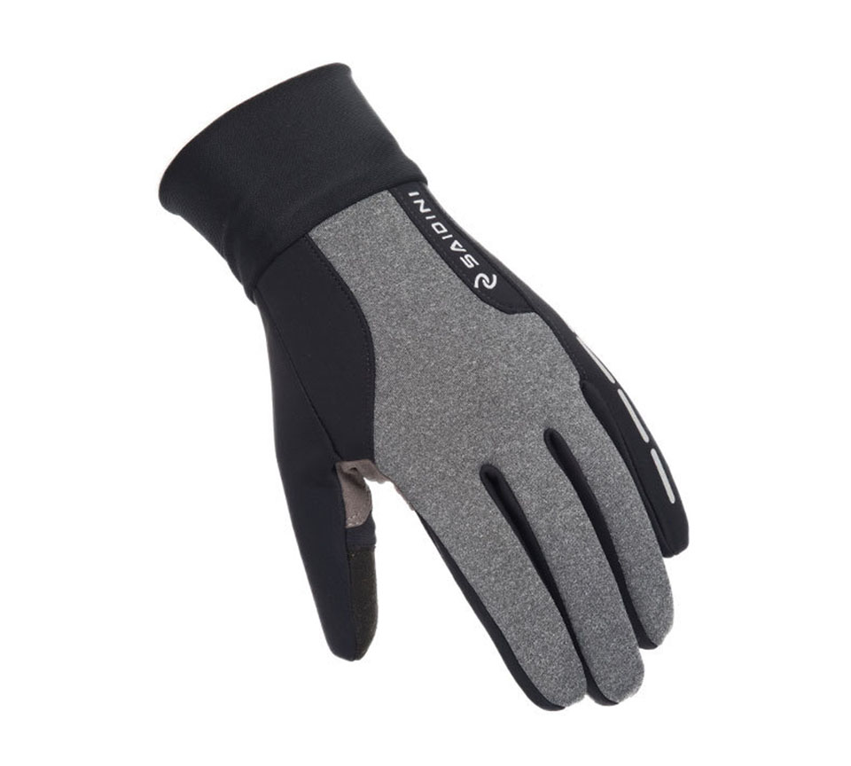 Windproof Men Women Cycling Gloves Full Finger Touch Screen Antislip Waterproof Winter Warm Thermal Fleece Bike Bicycle Gloves