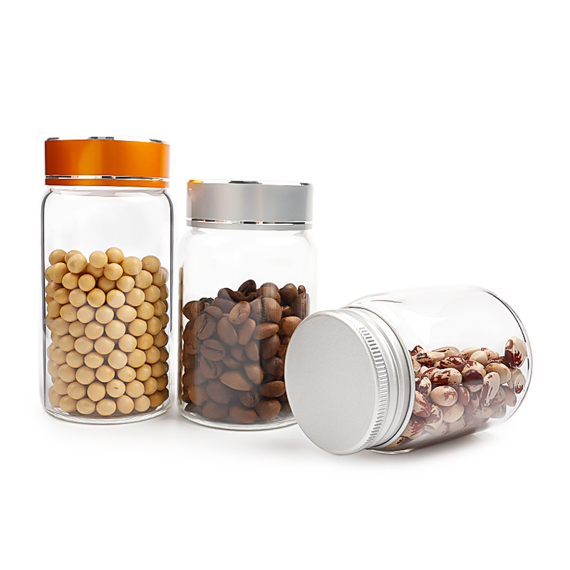 55mm 120ml 150ml 180ml Borosillicate Glass Storage Jar