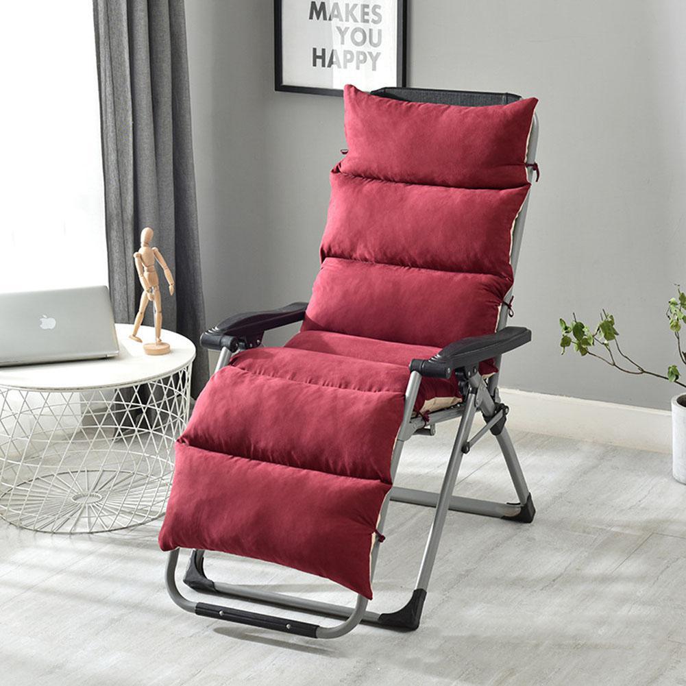 Recliner Lounger Cushion Leaves Starry Outdoor Sun Lounger Chair Seat Cushion Cartoon Garden Patio Deck Seat Pad