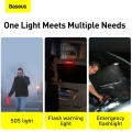 Baseus Solar Car Emergency Light Rechargeable LED Magnetic Lantern Car Warning Flasher Night Light For Home Camping Reading Lamp