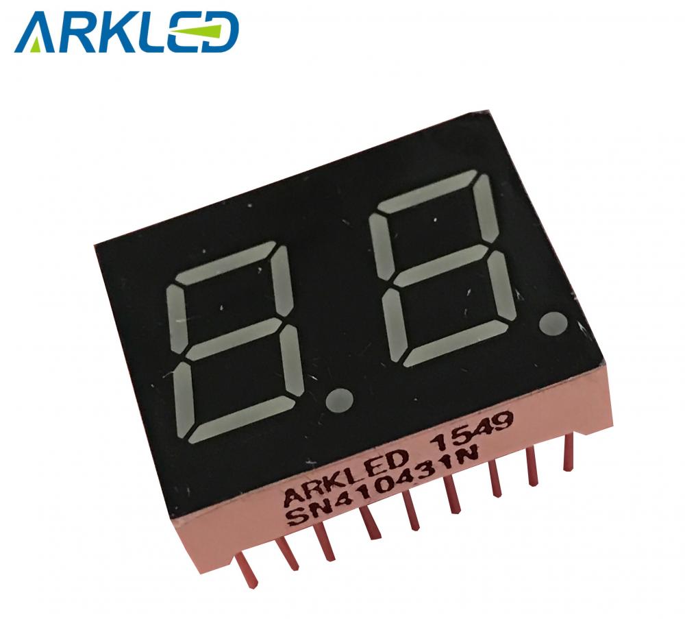 Standard popular 2 digits 7 segment led display