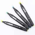 TouchFive Marker 30/40/60/80/168 Colors Pen Brush Pen Alcoholic Oily Based Ink Art Marker For Manga Dual Headed Sketch Markers