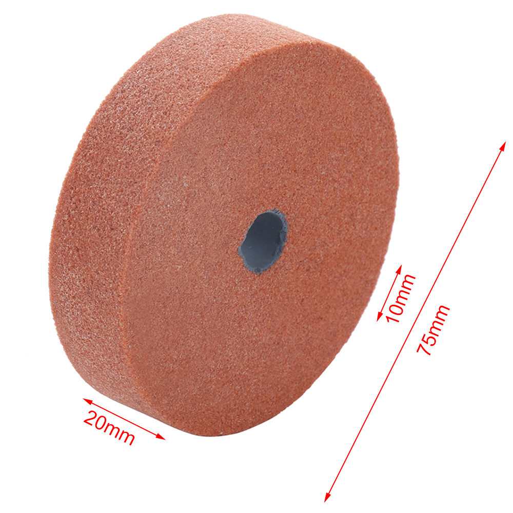 Electric Chainsaw Sharpener Diamond Grinding Wheel 75mm Thick 20mm Cutting And Polishing Edge of Chain Saw Teeth Accessories