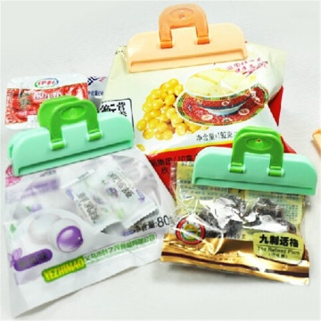 4PCS Portable ABS Practical Food Sealing Very Strong Clamp Clip Powder Food Package Bag Clip