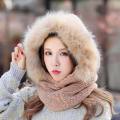 Kagenmo Sweet Winter Hat Full Protection High Latitude Cold Area Female Hat Double Thick Velvet Cap