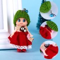 Rinhoo Plush Key Chain Cute Fashion Kids Plush Dolls Keychain Soft Stuffed Toys Keyring Baby For Girls Women