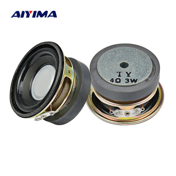 AIYIMA 2Pcs 52mm Audio Portable Speakers 4Ohm 3W Music Tweeters Loudspeaker DIY For Bluetooth Speaker Home Theater Sound System