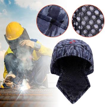 Welding Hat Flame Retardant Fire Resistant Head Protective Welding Hat Anti-scalding Hat Work Cap Welding Protective Equipment