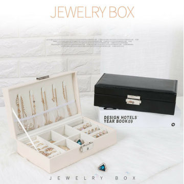 Portable Travel Leather Jewelry Box Organizer Velvet Jewellery Ornament Case Storage Necklace Bracelet Earring Small Gadget Gift