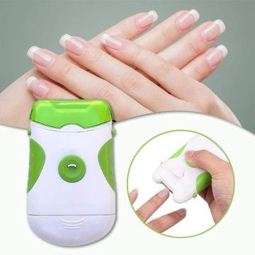 Electric Nail Trimmer And Nail File Manicure Pedicure Tool Trim Hand And Toe Nails Nail Clipper With Removable Head DropShipping
