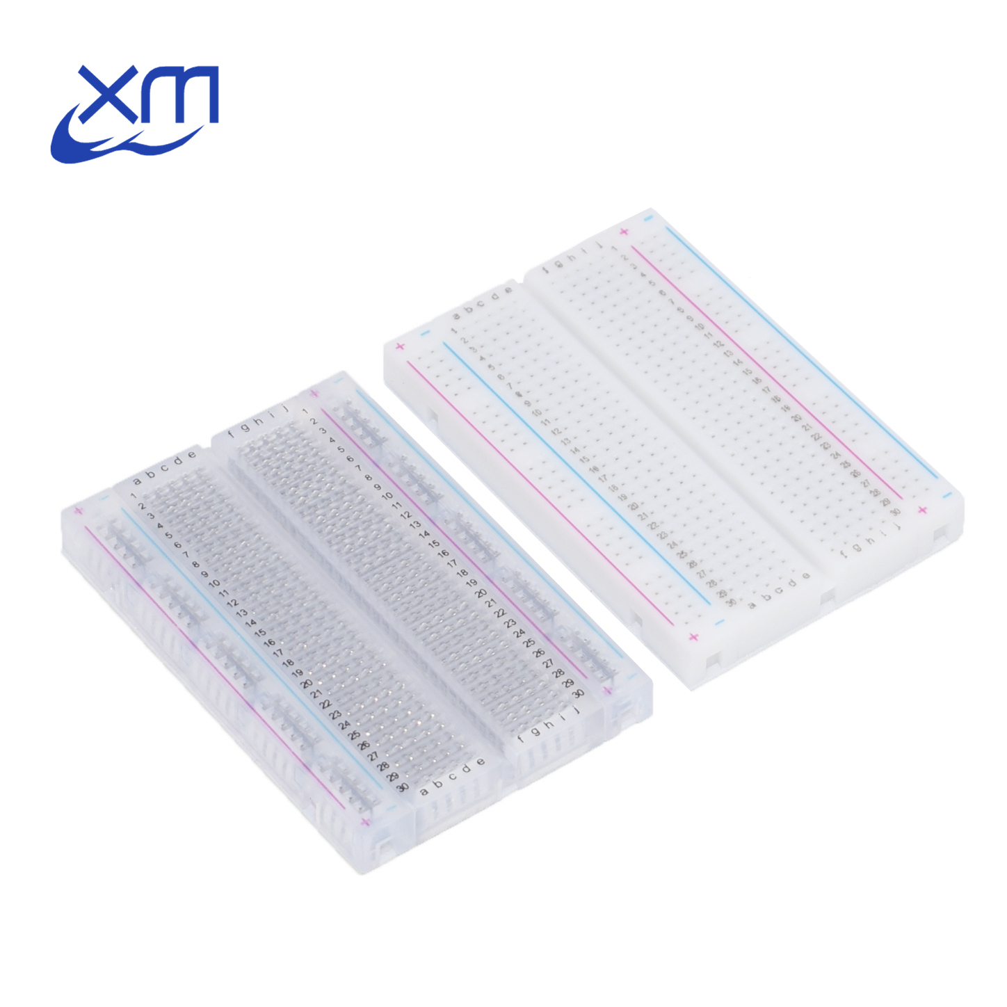 Free Shipping! 10pcs Quality mini bread board / breadboard 8.5CM x 5.5CM 400 holes