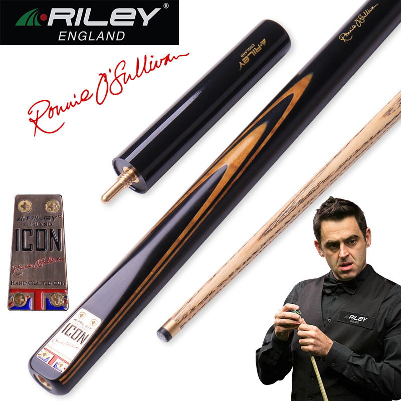 Original RILEY 3/4 Piece Snooker Cue Kit with Case Extension Many Gifts 9.5mm Billiard Snooker Stick High-end Handmade the US