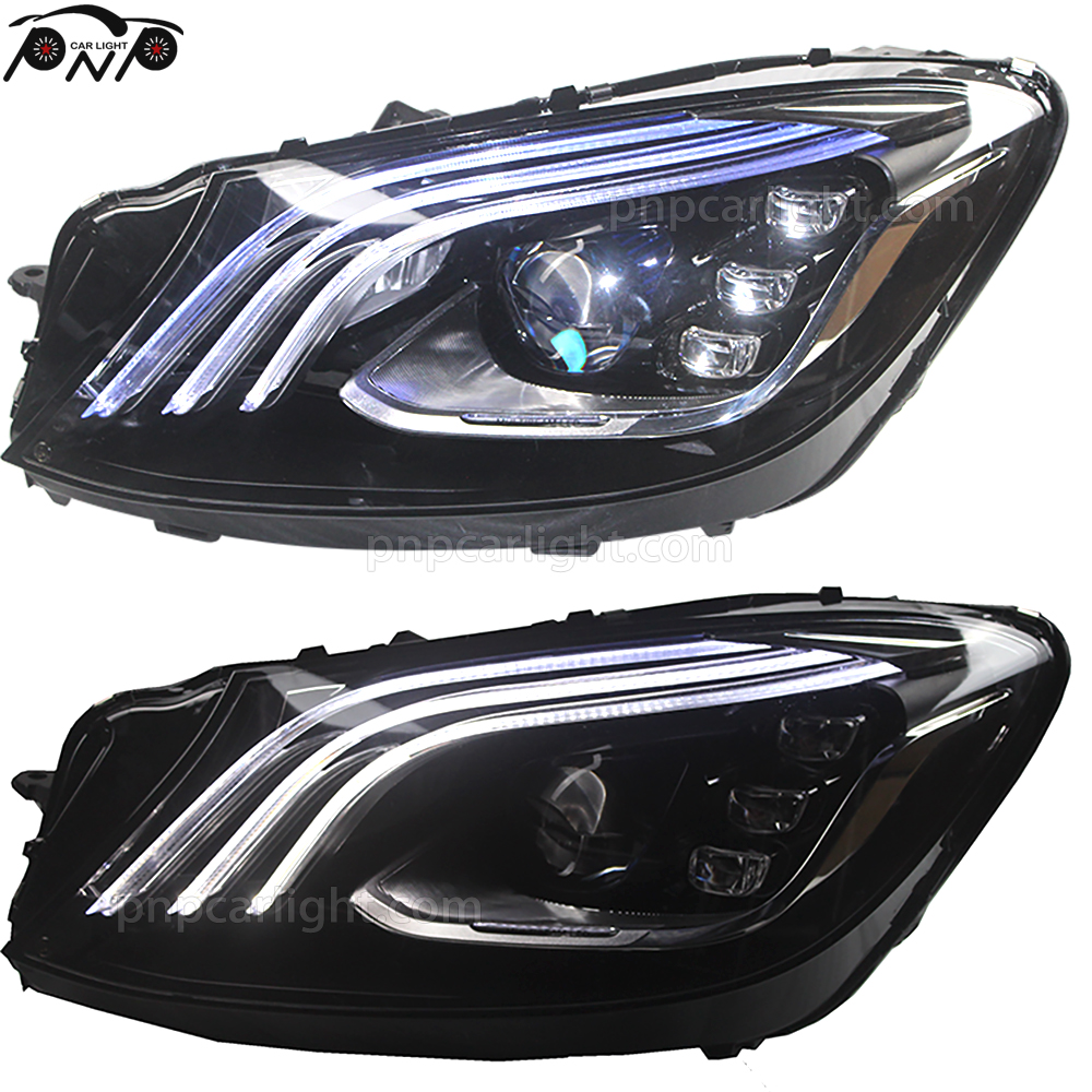 Mercedes S500 Headlight Upgrade