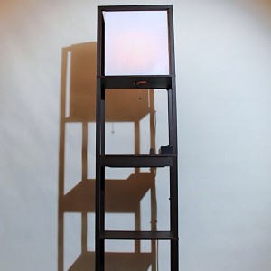 New product living room storage rack lamp