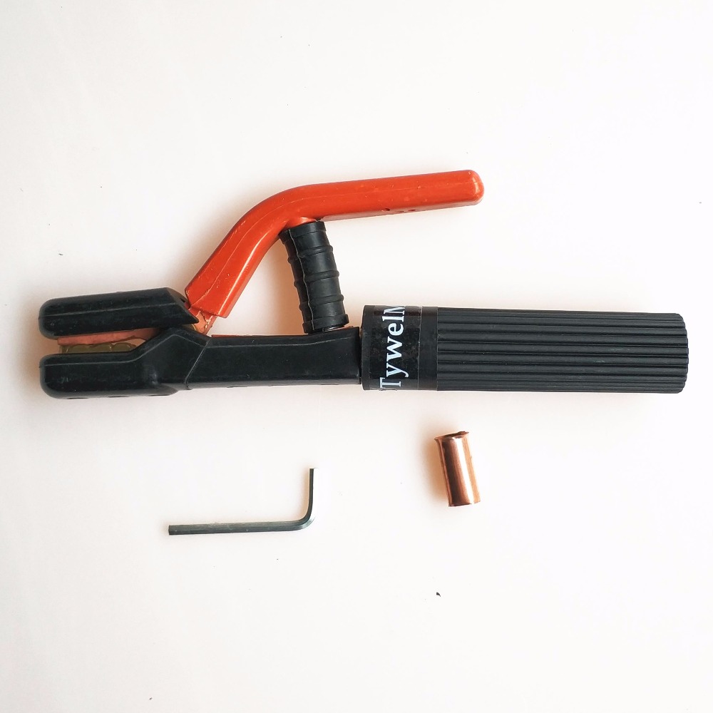 Professional 500A Electrode Holder 1.6mm to 6.4mm Copper Forging EN60974-11 CE Welding Clamp for Stick MMA Welding Machine