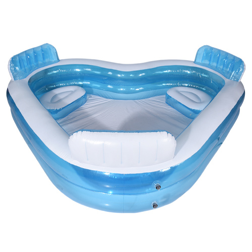 Heart-shaped backrest swimming pool inflatable family pool for Sale, Offer Heart-shaped backrest swimming pool inflatable family pool