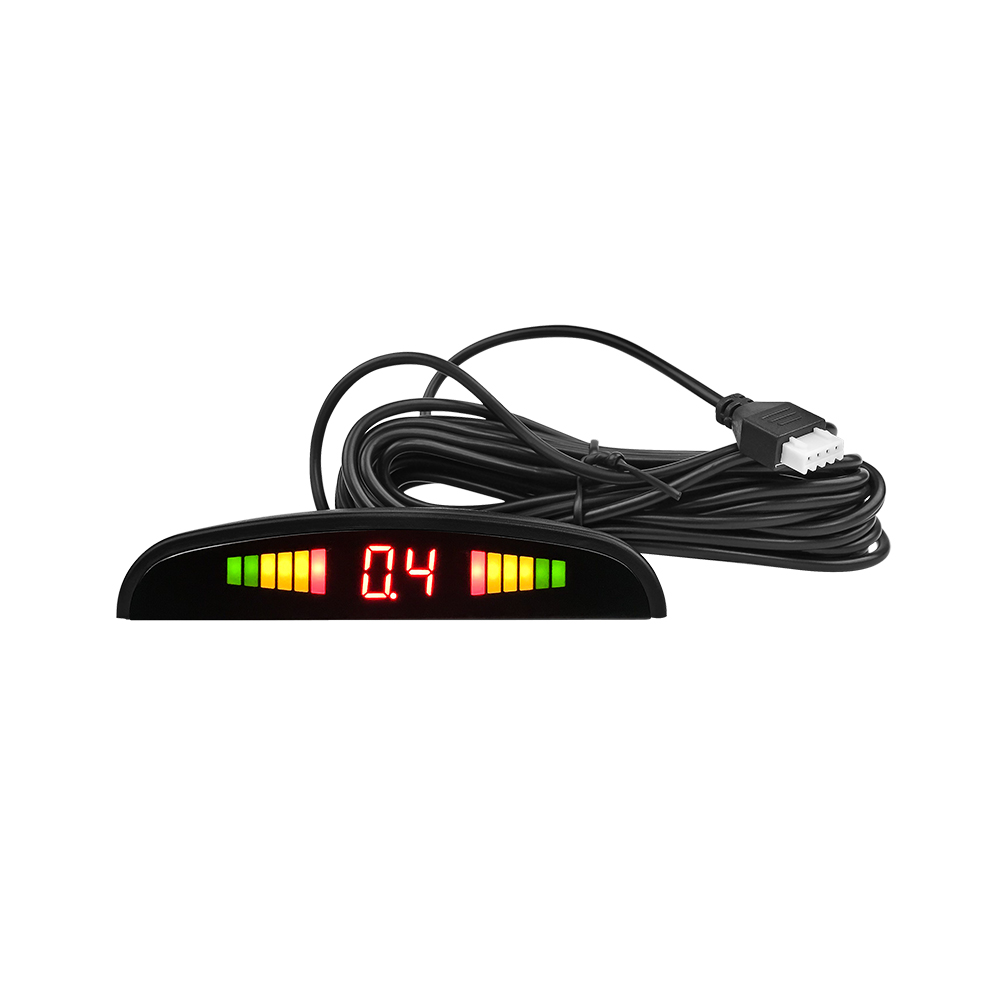 AOSHIKE Car LED Parking System Sensor with 8 Sensors Reverse Backup Car Parking Radar Monitor Display 22MM With Buzzer Front