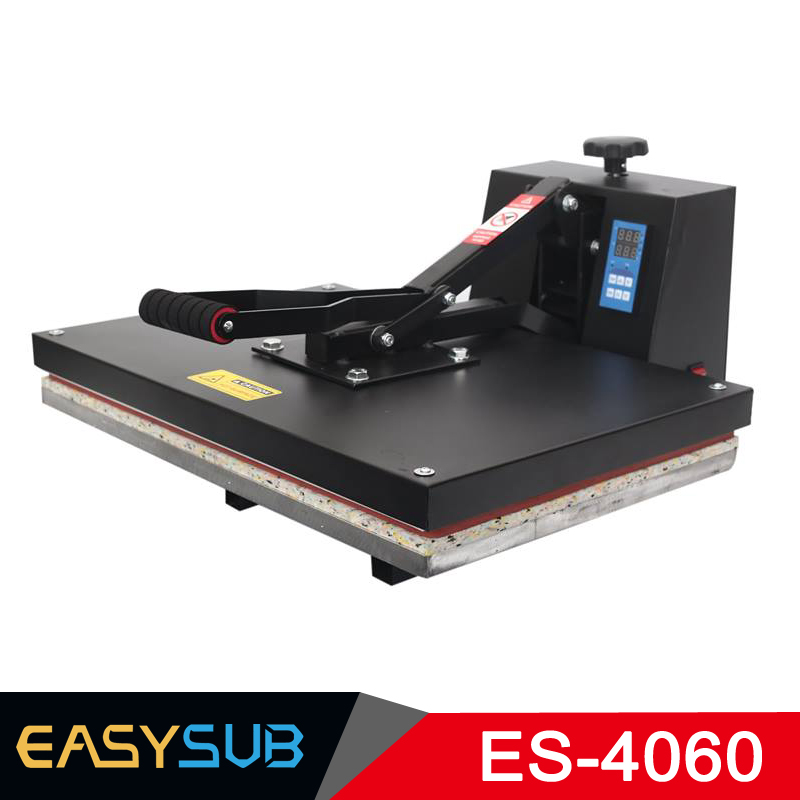 40*60 heat transfer machine flat plate pressing machine small high pressure heat press machine printing T-shirt hot drilling