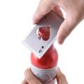 Stainless Steel Spade A Bottle Opener Poker-Shaped Bottle Opener Playing CARDS Beer Bottle Opener For Throwing And Cutting
