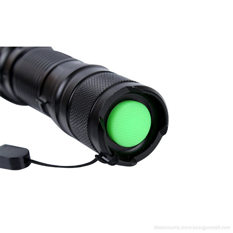 Handheld Flashlight LED Camping Torch Adjustable Focus