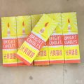 Good Yellow Box White Bright Household Candles