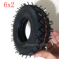6x2 tire tyre rim 6 inch 15cm pneumatic wheel pump wheel trolley cart wheel roller caster wheel caster 6*2