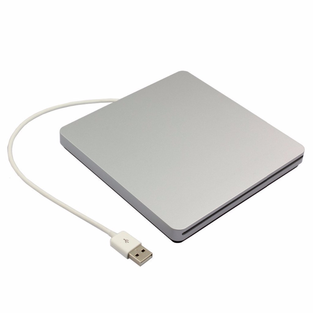 New USB 2.0 Portable External VCD CD-RW Read And Writer BurnerCD DVD ROM Reader Player Drive For IMac MacBook Air Pro Laptop PC