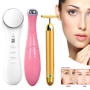 Face Massage Roller Double Heads Jade Stone Face Lift Hands Body Skin Relaxation Slimming Beauty Skin Care Tool Girl Gift