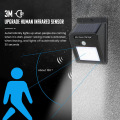 PIR Motion Sensor Wall Light LED Solar Light Outdoor Solar Lamp Waterproof Solar Powered Sunlight for Garden Decoration